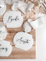 Load image into Gallery viewer, Acrylic Bridal Hanger Tags
