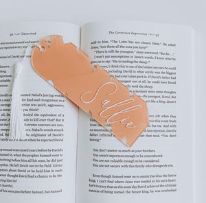 Custom Acrylic Bookmark - Brushstroke Painted