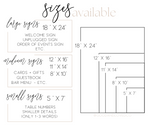 Load image into Gallery viewer, Acrylic Bar Menu Wedding Sign
